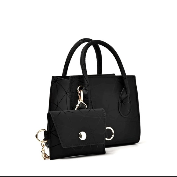 Geometric purse and change wallet - Picture 1 of 1